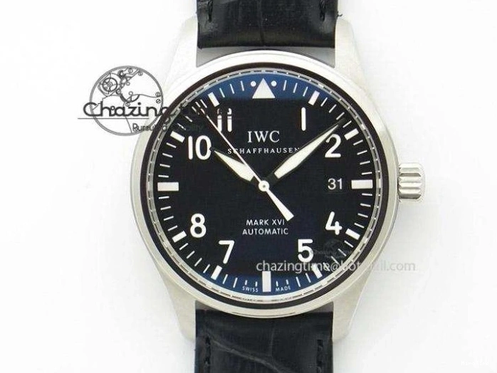 MIROTIME 0105 Reliable Big Pilot “Markus Buhler” IW5003 Turbine V6F Best Edition Blue Dial On Leather Strap A 7324